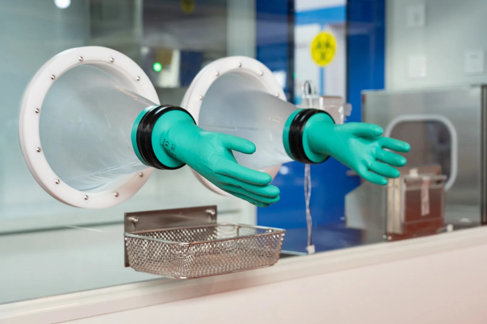 Glove box controlled environment