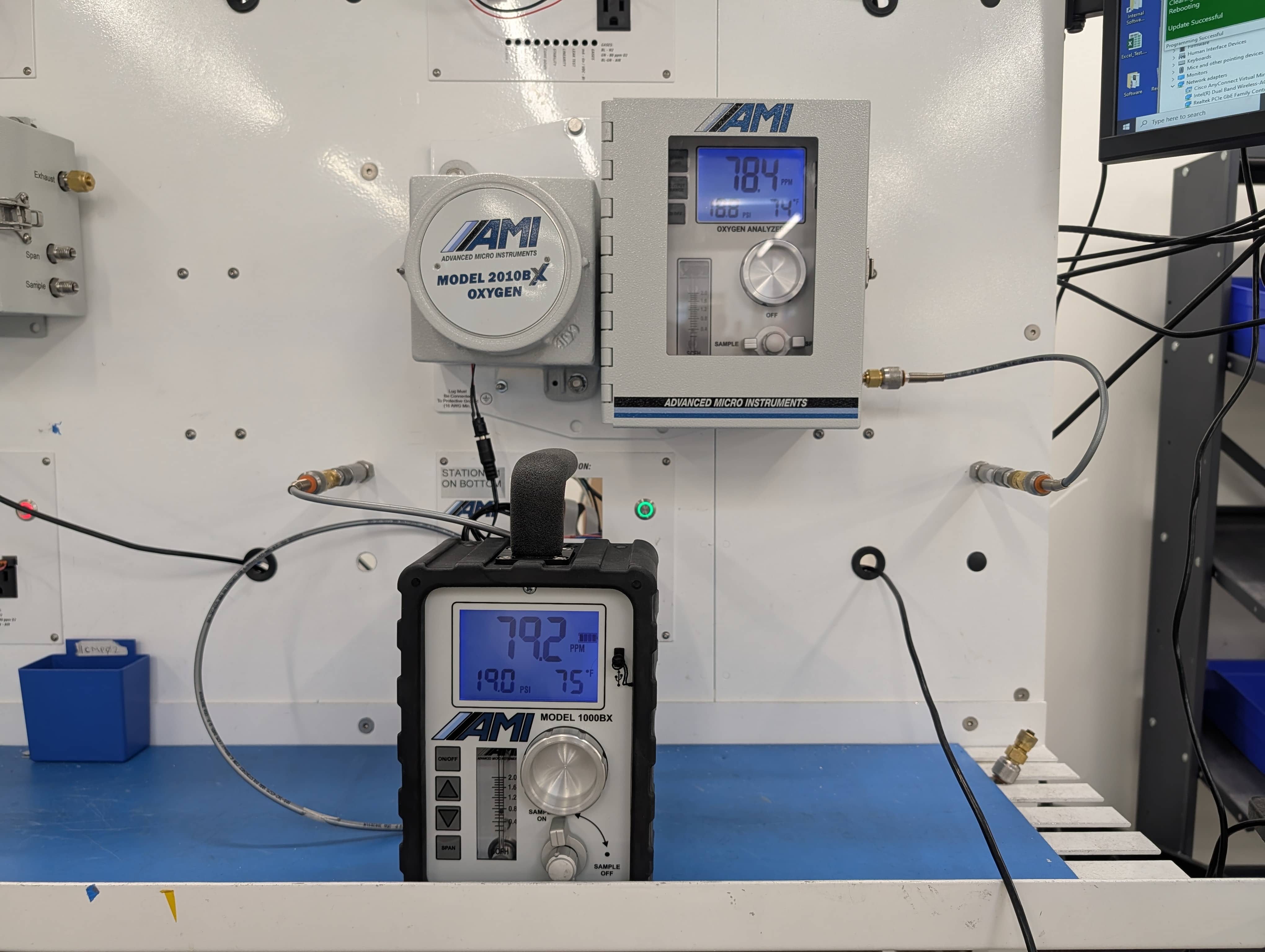 Model 1000bx in the field