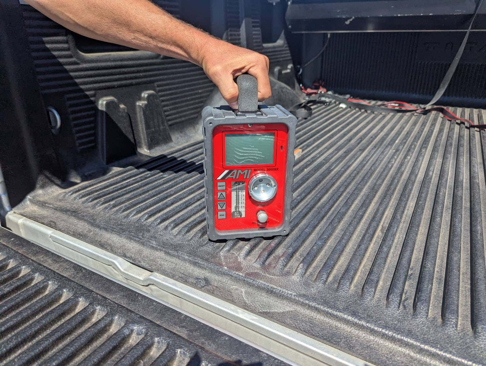 Model 3000BX in the field Model 3000BX in the field
