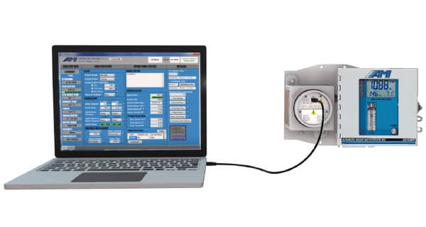 MODEL 4010BR from AMI has an easy software solution for realigning peaks remotely. No need to ship the unit back to the manufacturer.