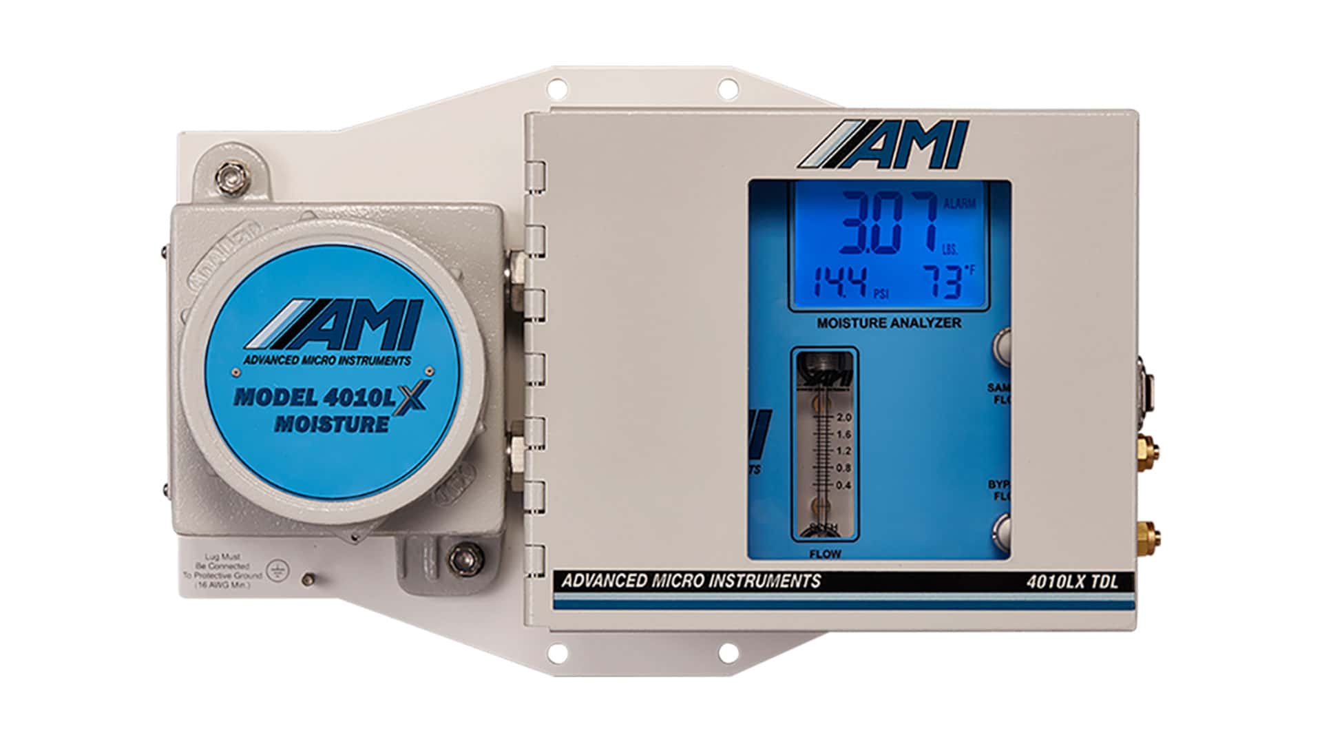 AMI Releases the BARRACUDA MODEL 4010LX – Industry’s Most Advanced TDL Moisture Analyzer